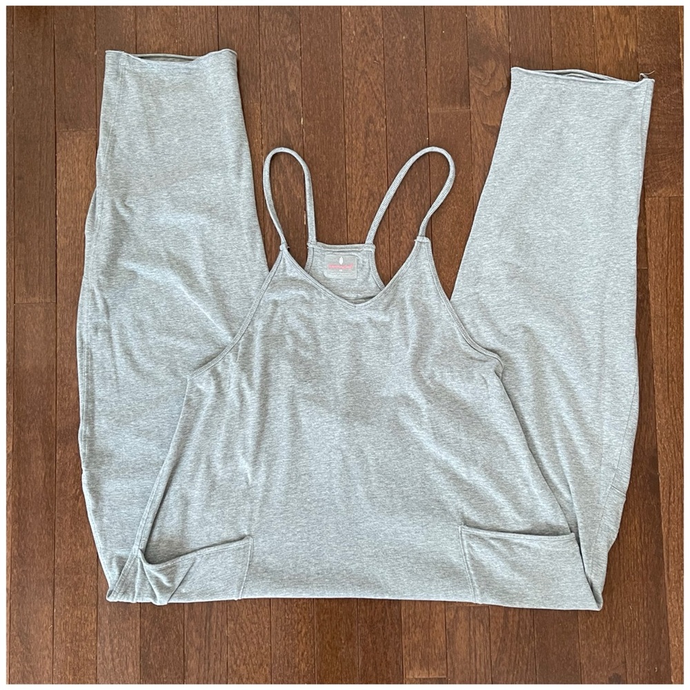 Free People Gray Hot Shot Onsie - Picture 3 of 8
